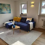 Ala Living: Stylish Modern With Parking & Balcony Near Ulm Messe Neu-Ulm