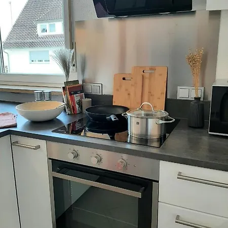 Ala Living: Stylish Modern With Parking & Balcony Near Ulm Messe Apartment Neu-Ulm